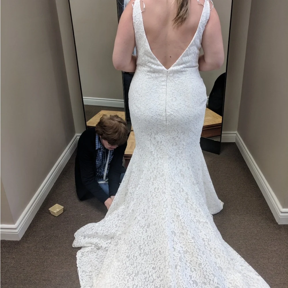 👰PRONOVIAS Maricel 💒 Bridal Wedding Gown Dress Size 16 (like 12 street style) - Picture 14 of 15